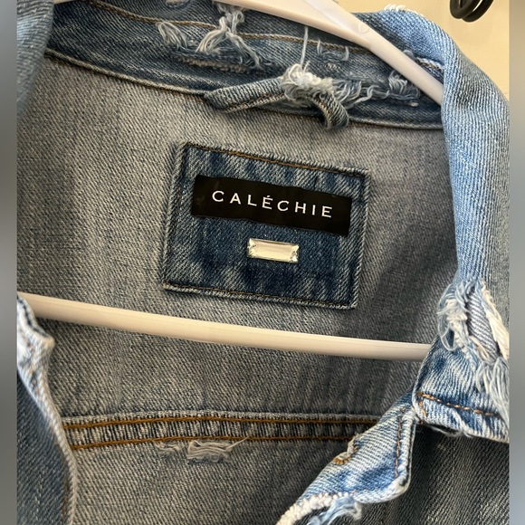 Calechie Custom Denim jewel jacket - Picture 2 of 6